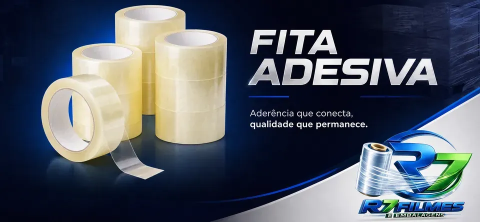 Fita Adesiva: aderência que conecta, qualidade que permanece