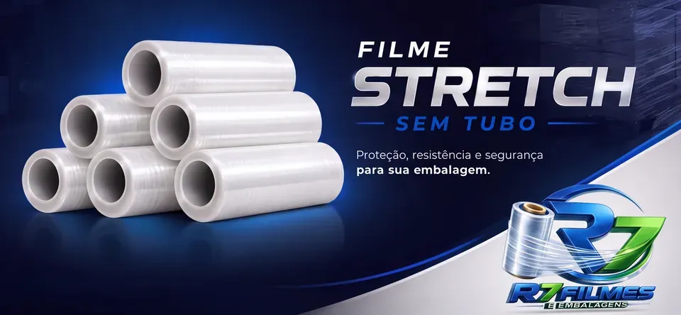 Filme Stretch sem Tubo: proteção, resistência e segurança para sua embalagem